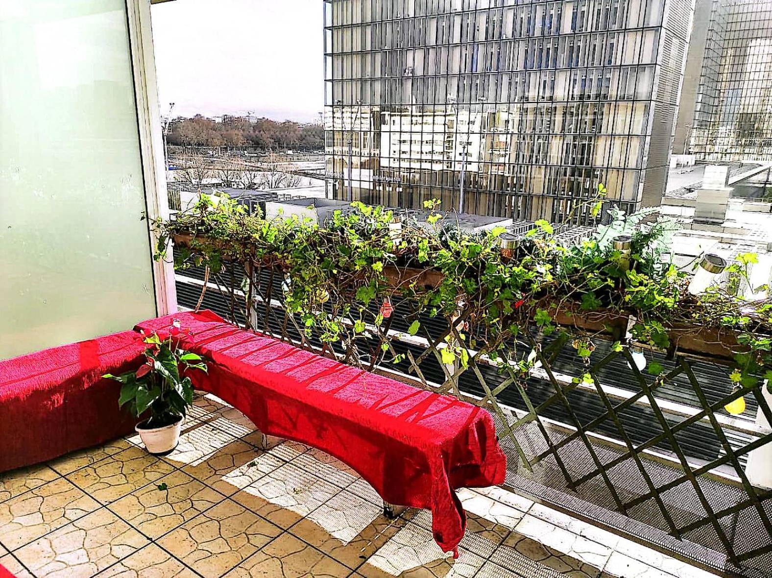 Seine Front Room / Lib. F.Mitterrand Paris Exterior foto