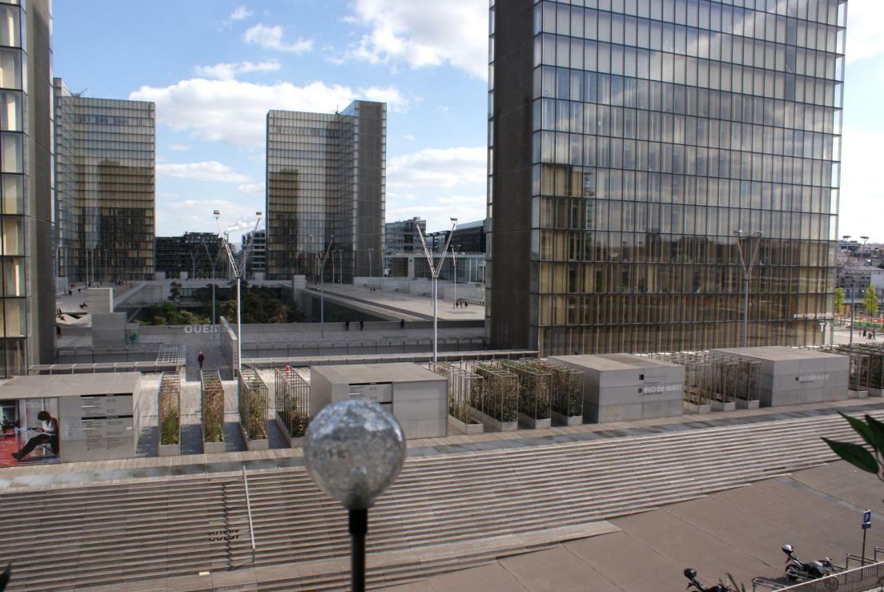 Seine Front Room / Lib. F.Mitterrand Paris Exterior foto